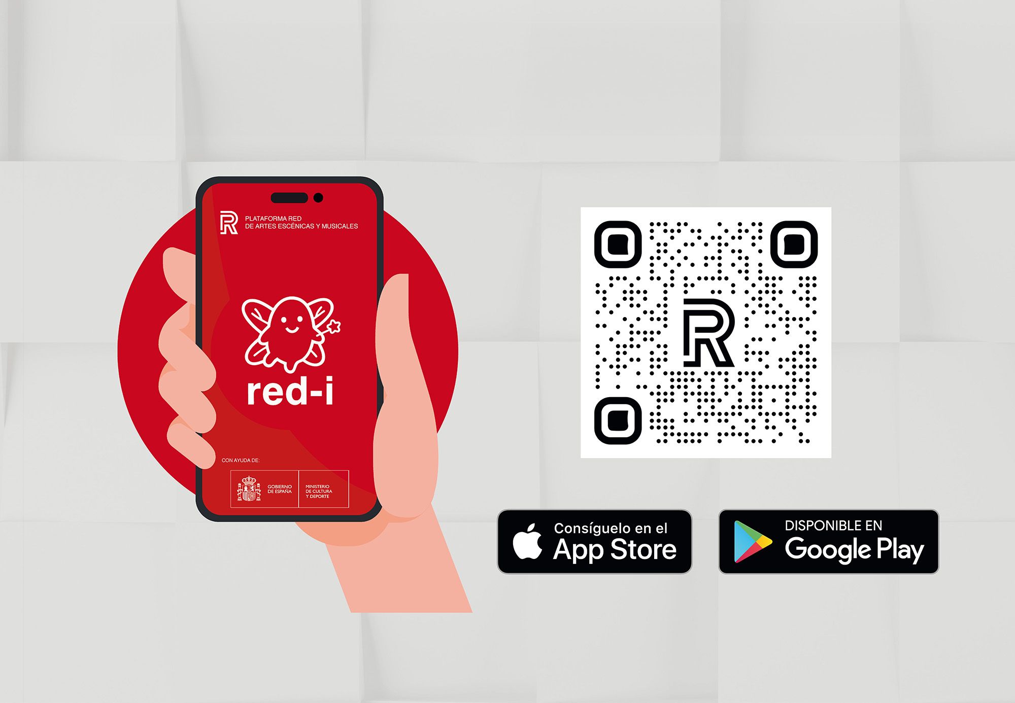 El proyecto red-i, la APP de la PLATAFORMA RED-ES es respaldado por el Ministerio de Cultura