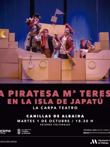 La Piratesa María Teresa en la Isla de Japatú